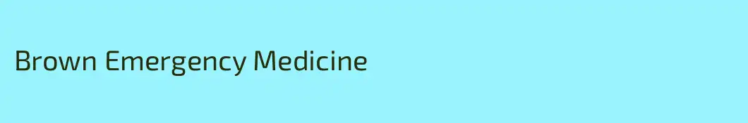 Brown Emergency Medicine